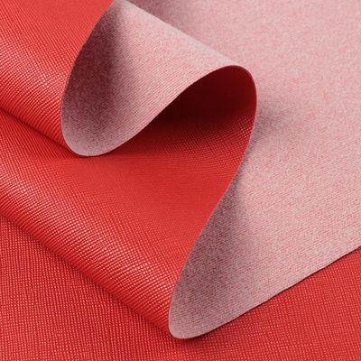 1.0mm Phân dưới PVC vải cổ điển Saffiano túi xách da túi hành lý ghế sofa đồ nội thất phụ kiện