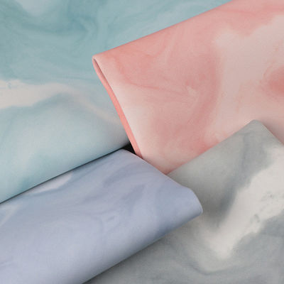 1.0mm in kỹ thuật số đá cẩm thạch PVC da giả đục chân cho túi xách