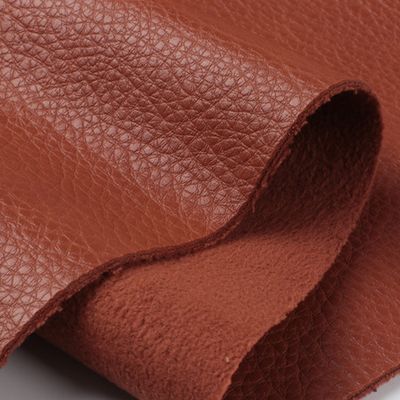 Lychee Suede túi xách PU Da giả chống mòn 1.7mm Độ dày