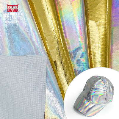 Da PVC Holographic Da Laser Kim Loại Gương Giả Da Tổng Hợp Không Thấm Nước Giả Vật Liệu cho Ghế Sofa Bàn Thảm Hộp Mỹ Phẩm Giày