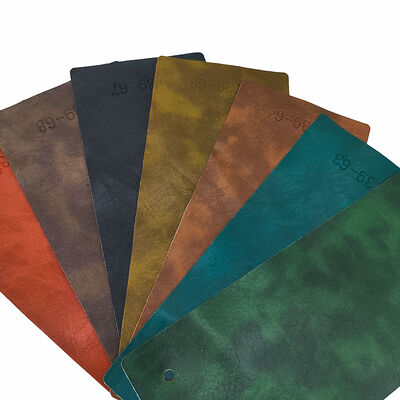 Vải da tổng hợp Crazy Horse sáp dầu chống nước cho ghế sofa, túi xách, đai an toàn ô tô