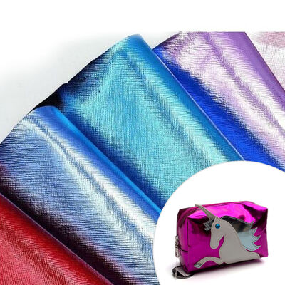 Pvc Metal Film Filter Cross Pattern Nhân tạo Lông tổng hợp Túi cầm tay ví vỏ giày Notebook Vải da giả