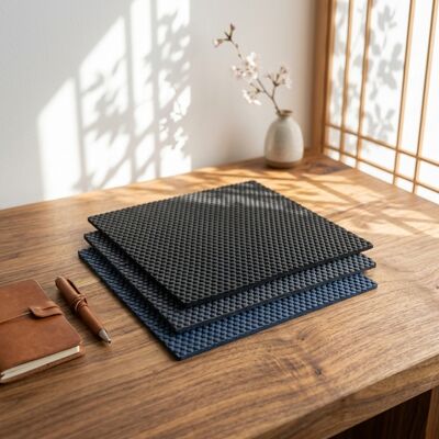 Hexagon bóng rổ nổi Texture PVC Da tổng hợp cuộn da nhân tạo cho túi đồ nội thất xe hơi