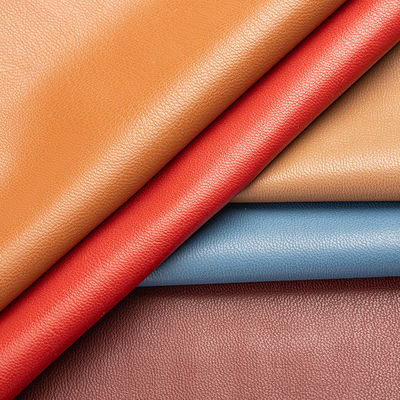 Quần áo mịn PU da đan bốn mặt đàn hồi giả da