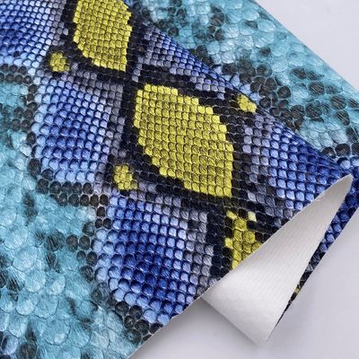 Túi cầm tay hình rắn da PU in giả vờ bông nhung