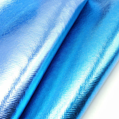 Hộp đóng gói da Saffiano Cross PVC phim kim loại Da giả Dự án