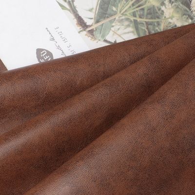 1.0mm PVC da cho túi chống trầy xước ghế sofa da giả Retro dầu bàn chải