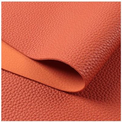 Custom Lychee mềm da PVC cho túi giả vờ bông Velvet nền vải