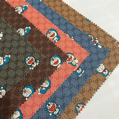 Bức tranh hoạt hình GD Letter Jingle Cat PVC túi da giả Case điện thoại gói hộp vải da