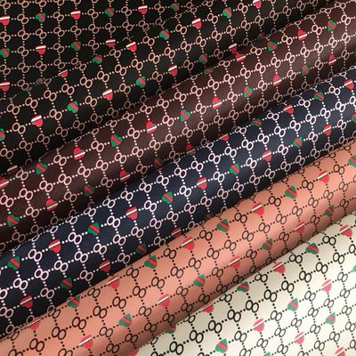 Bức in hình trái tim số 8 PVC túi da giả ví ví điện thoại hộp gói vải da