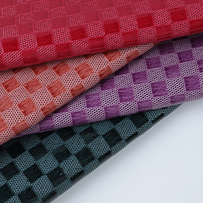 PVC vải da tổng hợp Chessboard Bags Custom faux da