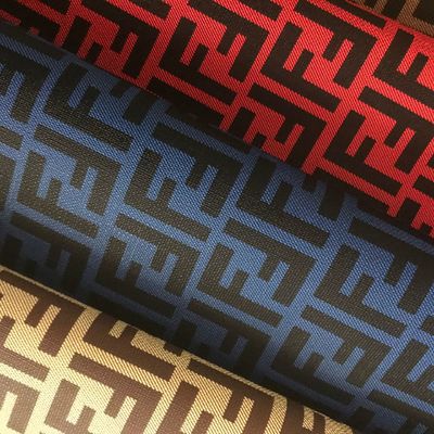 In Double F Letter PVC túi da giả ví ví điện thoại hộp quà vải da