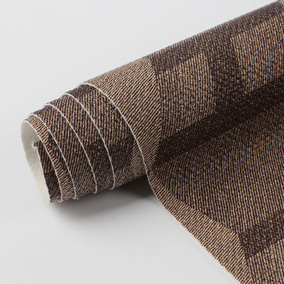 PVC vải da nhân tạo Retro in túi xách Da giả thật