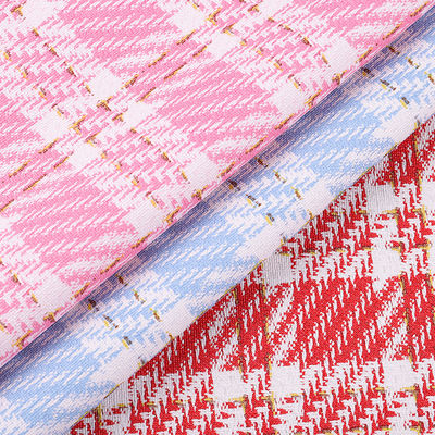 0.7mm Synthetic PVC Da cho túi in vàng dây lưới