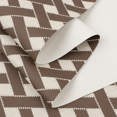 Cross Pattern PVC da cho túi trang trí in vải da tùy chỉnh