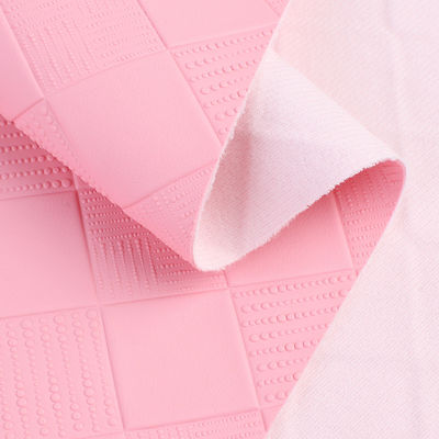 Vải da PVC cho túi màu sắc lớn plaid PVC giả mạo da tùy chỉnh