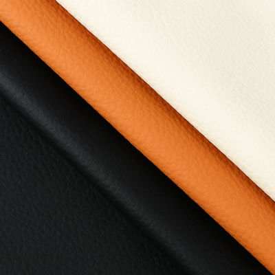 Cao cấp PVC ghế sofa da 1.0mm Độ dày đồ nội thất Litchi Da giả