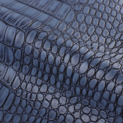 Lớp da được tạo ra từ microfiber cho giày 1.2mm Elegance Crocodile Pattern Leather