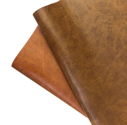 Vintage dầu sáp da vải ghế sofa đồ nội thất da giả