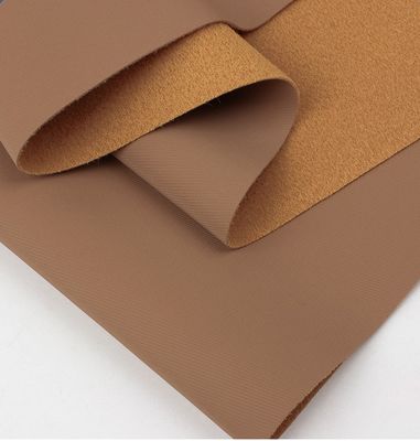 Chất chống nước mềm Nylon kết cấu Semi-PU da chải dưới túi xách da giả
