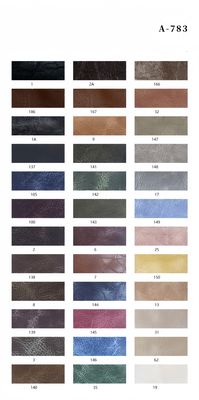 Soft Handfeel 1.5-2.5mm Suede Backing Oil Wax Crazy Horse Leather PVC Da nhân tạo cho túi ghế sofa