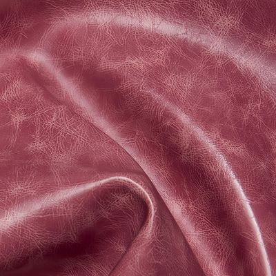 Soft Handfeel 1.5-2.5mm Suede Backing Oil Wax Crazy Horse Leather PVC Da nhân tạo cho túi ghế sofa