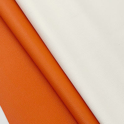 Bán buôn nhà máy PVC 0.6mm Vân vải Litchi Giả da Dập nổi Da tổng hợp nhân tạo cho Túi ghế ô tô Trang trí chân