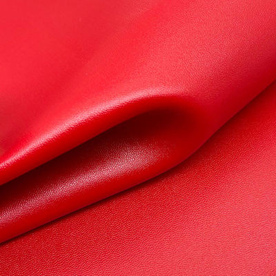 PVC Litchi Grain Double Face Synthetic Fux Leather Material Embossed Waterproof for Bag Table Mat Belt Mục đích trang trí