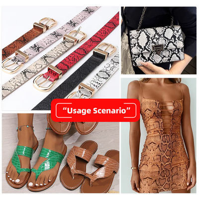 PU da rắn Mô hình hạt phim chuyển nhiệt in túi xách da tổng hợp giày ví trang trí thắt lưng vải da giả