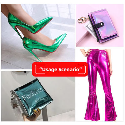 Phim kim loại PU R61 Cây cừu hạt da tổng hợp Quần áo ví hộp giày túi sổ tay vải da giả