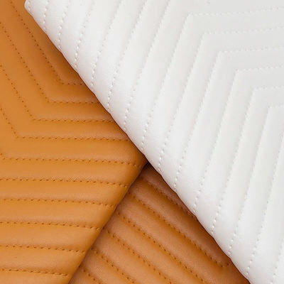 Da PVC dày 1.8mm thêu nổi sọc giả da tổng hợp không thấm nước Túi thảm trải bàn Giày Ví Trang trí Thắt lưng Ghế sofa