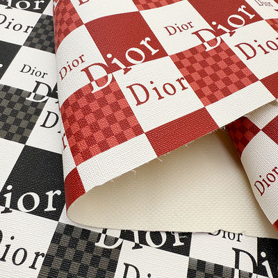 Vải da giả in PVC dày 0,8mm cho túi xách và ví