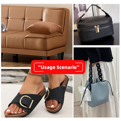 Vải Tech Cloth giả da PU bán phần cho túi xách, ghế sofa, ghế ô tô