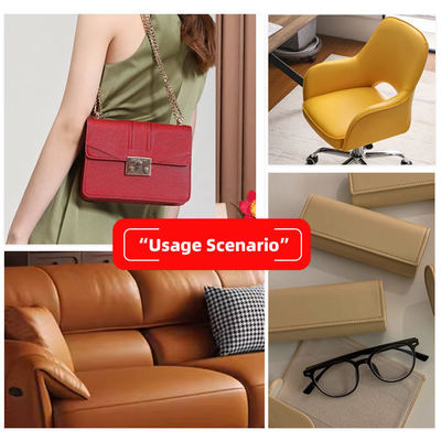 Vải da dệt kim PVC dày 0.6mm dùng cho bọc ghế nội thất và xe hơi