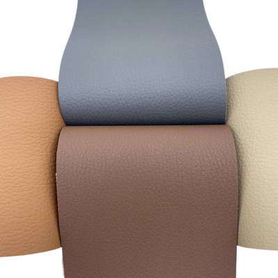 1.0mm PVC chống mài mòn Bức tượng 137 Litchi Grain Da tổng hợp nhân tạo cho ghế ô tô Mat ghế sofa ghế đai vải da giả