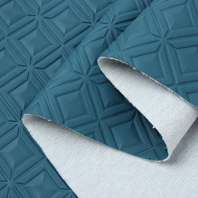 PVC kim cương Rhombus phong cách nổi bật da nhân tạo cho xe ô tô chân ghế ô tô ghế sofa trang trí túi vải da giả