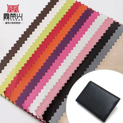 PU 0.5 Vải không dệt lụa da đơn giản ví hộp giày Ntoebook Album ảnh da vải da tổng hợp da giả