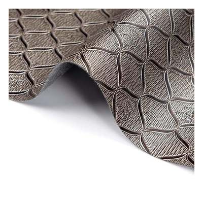 Đặt bán buôn Pvc Mẫu hình học rực rỡ Mẫu da nhân tạo Bao bì da tổng hợp Hộp ví sổ tay giả vặt vải da