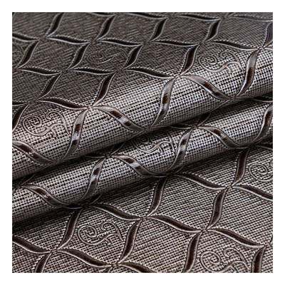 Đặt bán buôn Pvc Mẫu hình học rực rỡ Mẫu da nhân tạo Bao bì da tổng hợp Hộp ví sổ tay giả vặt vải da