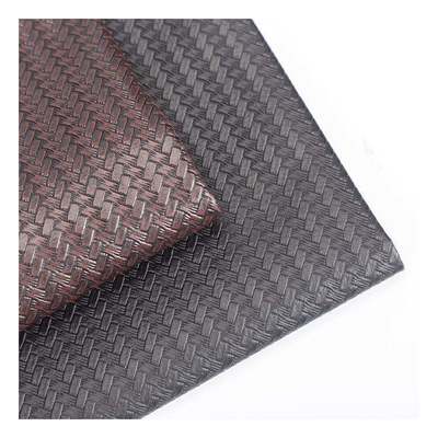 Vải giả da PVC vân chéo, họa tiết chéo, dùng cho túi xách, bọc ghế, bao bì, ví, hộp, giày, sổ tay