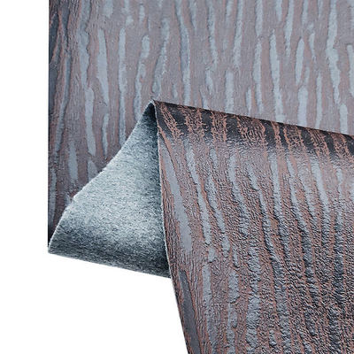 Đồ bán buôn da dải PVC da nhân tạo da tổng hợp gỗ in đóng gói ví hộp giày Notebook fabric da giả