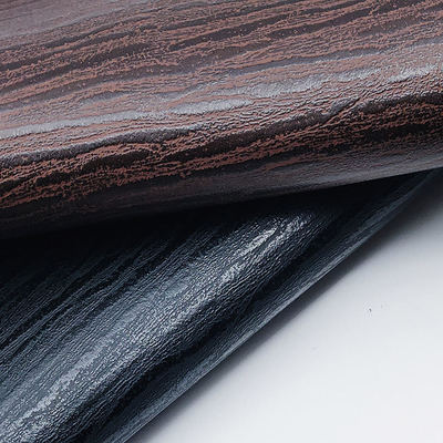 Đồ bán buôn da dải PVC da nhân tạo da tổng hợp gỗ in đóng gói ví hộp giày Notebook fabric da giả