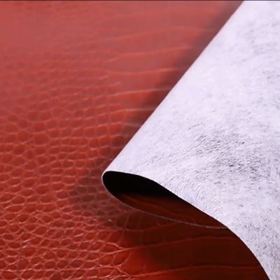 Da giả PVC vân cá sấu cho ví, hộp, giày, sổ tay, vải giả da