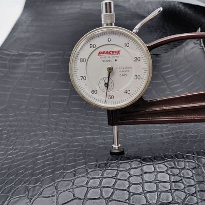 Pvc cá sấu hạt da tổng hợp ví vỏ giày Notebook vải da