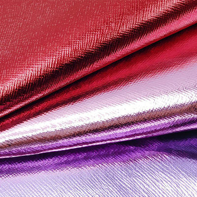 Pvc Metal Film Filter Cross Pattern Nhân tạo Lông tổng hợp Túi cầm tay ví vỏ giày Notebook Vải da giả