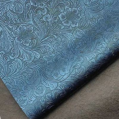 Mô hình hoa PVC nổi bật da tổng hợp cho hộp ví giày Notebook túi trang trí vật liệu da giả bền