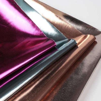 Phim kim loại PU R61 Cây cừu hạt da tổng hợp Quần áo ví hộp giày túi sổ tay vải da giả