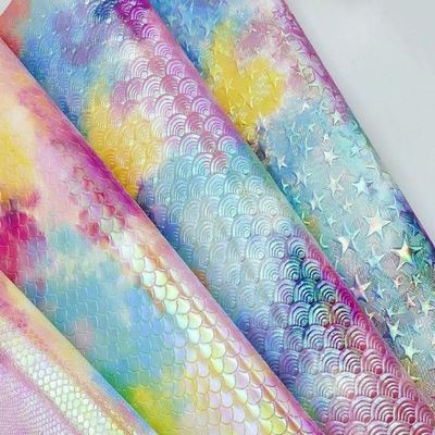 Đèn cầu vồng PU đặc biệt Sản phẩm da tổng hợp Đồ xách túi xách Giày trang điểm túi da