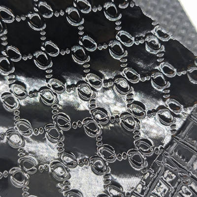 PVC cao bóng cá sấu đúc cục hạt hình học động vật cho đồ trang trí túi giày vải da nhân tạo tổng hợp cho thủ công