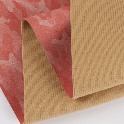 PU Da Bò Giả Mờ Nubuck Hạt Ngụy Trang Túi Da Tổng Hợp Giày Ví Trang Trí Sổ Tay Vỏ Bọc Vải Giả Da